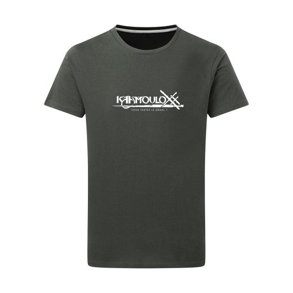 KAAMOULOXX ! - Flex Blanc Tshirt original Charcoal  5XL