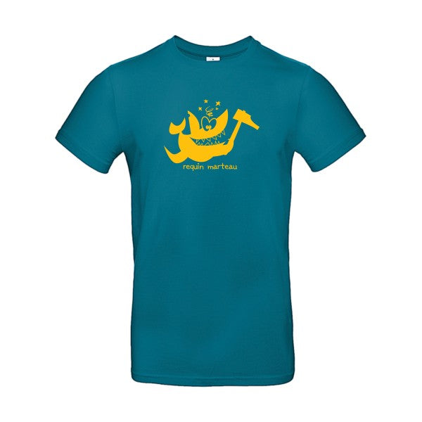 Requin marteauFlex jaune or- T-shirt E190|Diva Blue||2XL