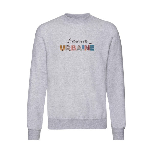 L'erreur est urbaine Fruit of the loom 280 g/m² Sweat shirt