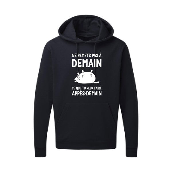 Ne remets pas à demain Blanc SG - Hooded Sweatshirt Sweat capuche