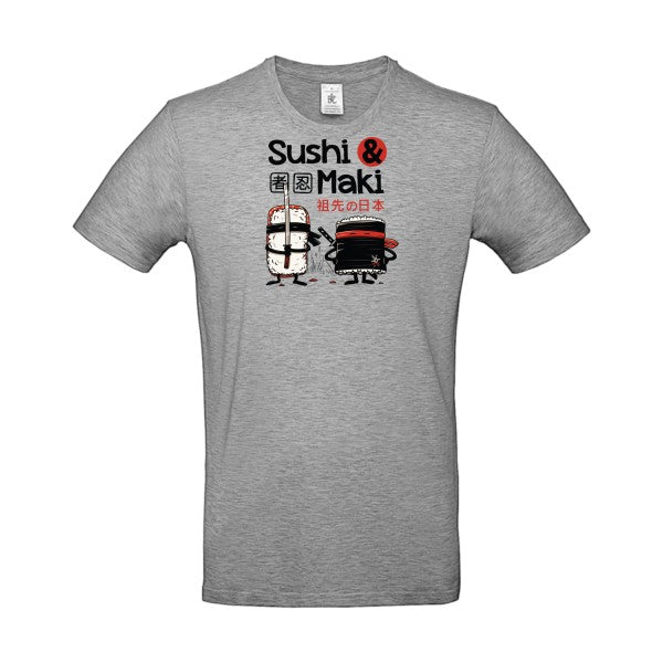 Sushi et Maki |T SHIRT Humoristique Homme