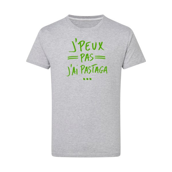 J'peux pas j'ai pastaga vert pomme -Flex vert pomme sur T-shirt SG  Light Oxford  5XL