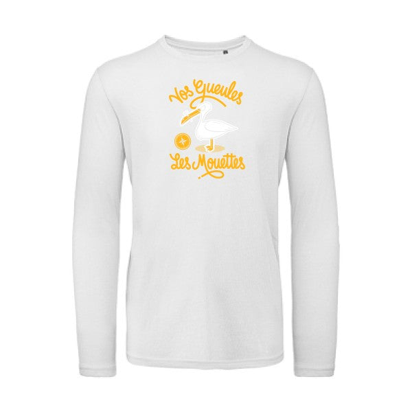 Vos gueules les mouettes | T-shirt original LSL White 2XL