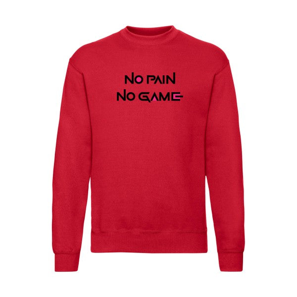 NO PAIN NO GAME  Fruit of the loom 280 g/m² Sweat shirt