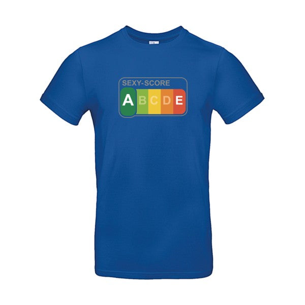 T-shirt humour original Sexy Score T Shirt couleur Royal Blue