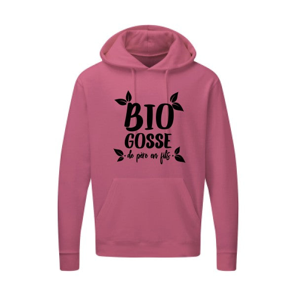 BIO GOSSE  Noir SG - Hooded Sweatshirt Sweat capuche