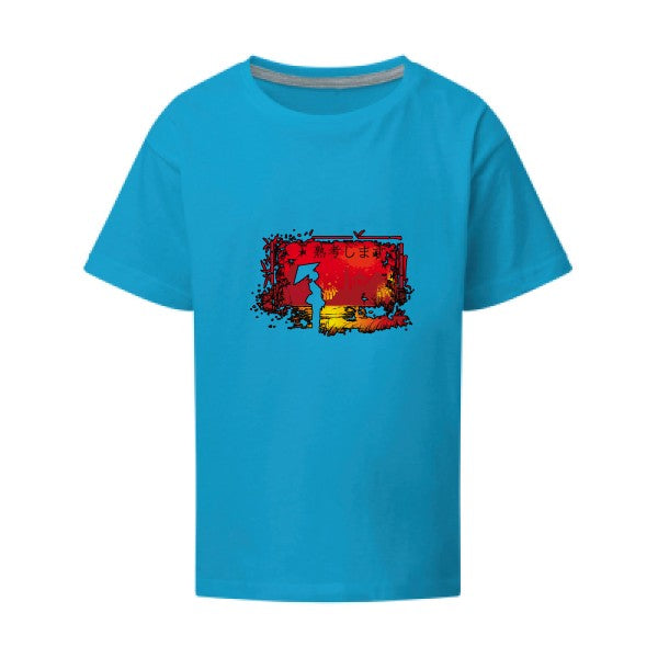 contemplation SG - Kids T-shirt enfant Turquoise Taille 152 (11-12/2XL)