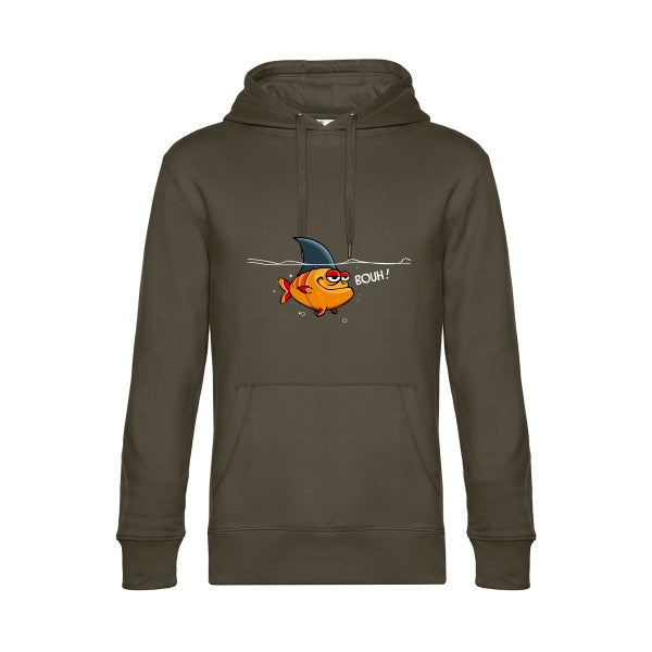 Bouh- Sweat à capuche original Khaki - RueDuTeeshirt