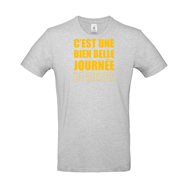 Journée de m...Flex jaune or- T-shirt E190|Ash||2XL