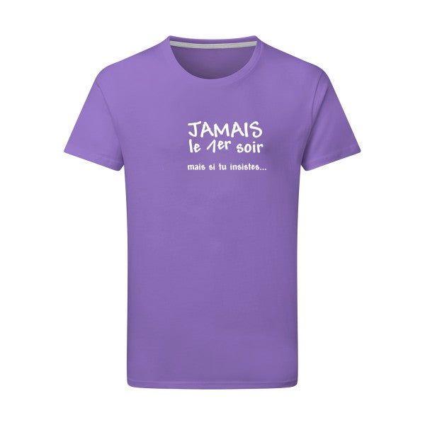 JAMAIS... - Flex Blanc Tshirt original Aster Purple  2XL