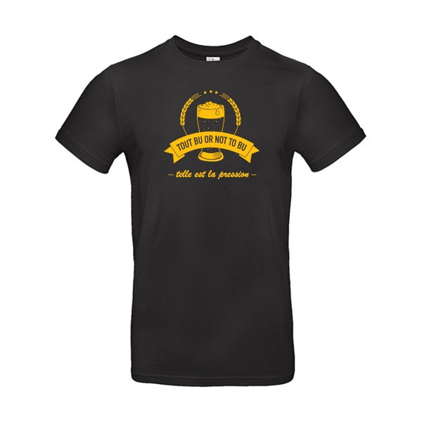 Telle est la pressionFlex jaune or- T-shirt E190|Black||5XL