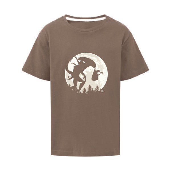 maison SG - Kids T-shirt enfant Deep Taupe Taille 128 (7-8/L)