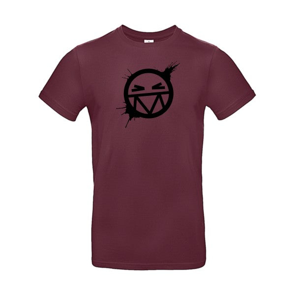 SmileFlex noir- T-shirt E190|Burgundy||2XL