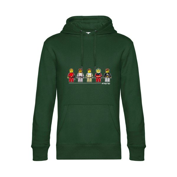 Old-Boys-Toys- Sweat à capuche original Bottle Green - RueDuTeeshirt