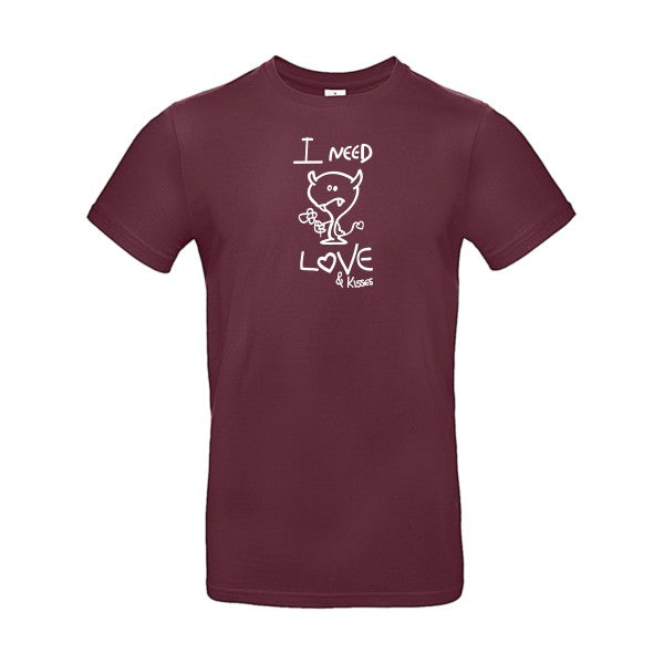 LOVER Blanc B&C - E190 T-shirt