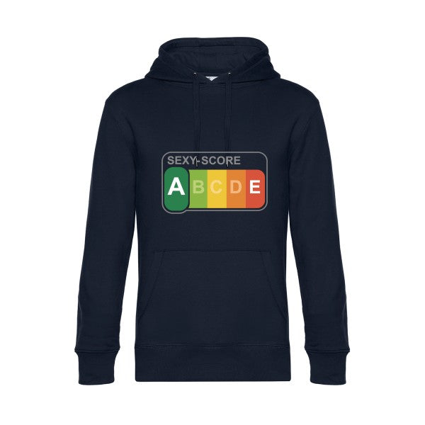 SEXY-SCORE- Sweat à capuche original Navy Blue - RueDuTeeshirt