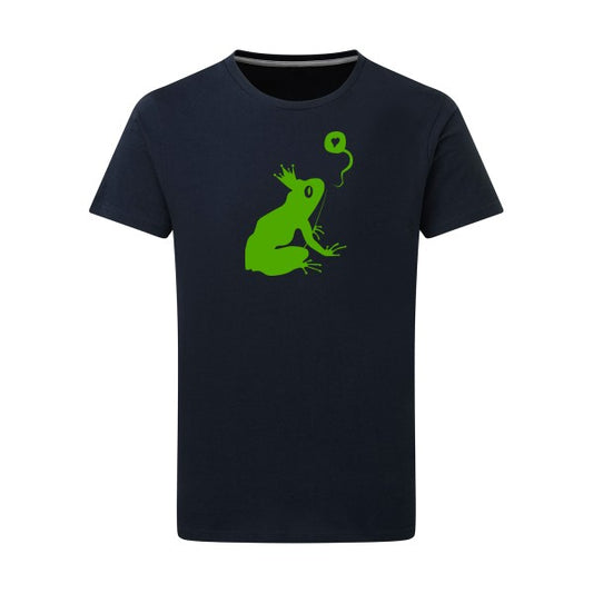 Prince Rainette vert pomme -Flex vert pomme sur T-shirt SG  Navy  5XL