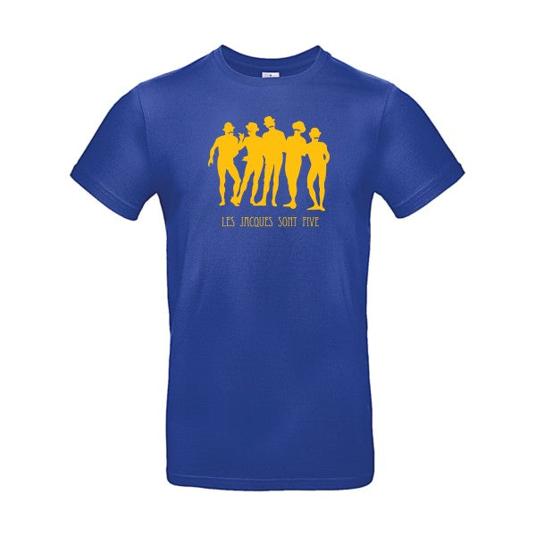 Les Jacques sont FiveFlex jaune or- T-shirt E190|Cobalt Blue||2XL