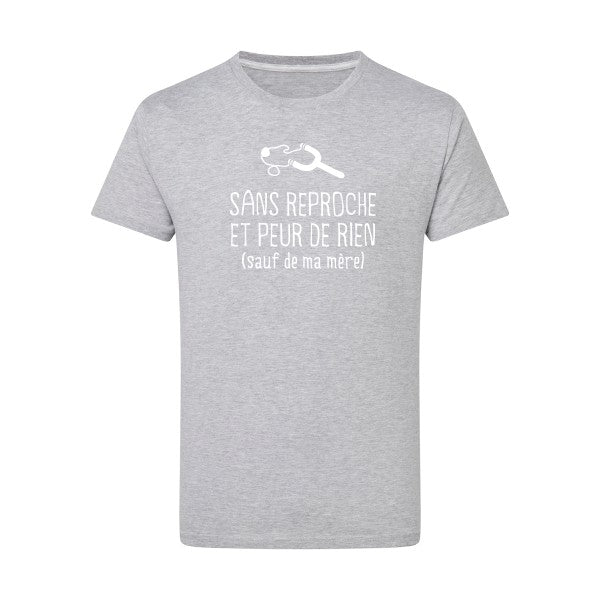 Sans reproche Blanc -Flex Blanc sur T-shirt SG  Light Oxford  5XL