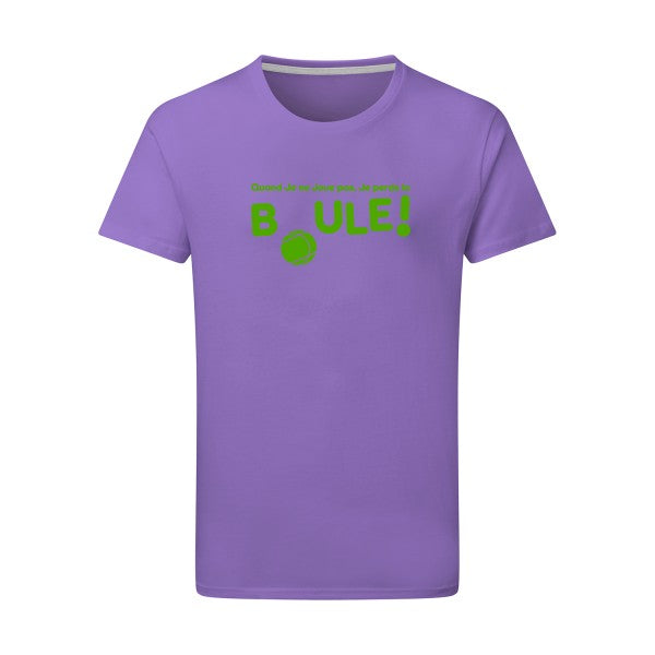 Perdre la boule ! - Flex Vert pomme Tshirt original Aster Purple  2XL