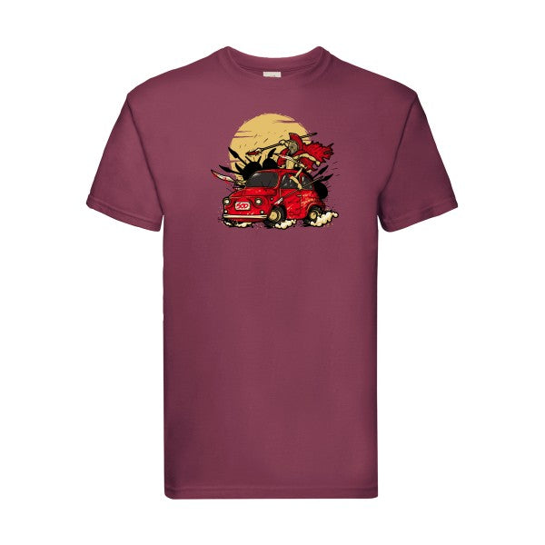 500 Fruit of the loom 205 g/m² T-shirt/ bordeaux