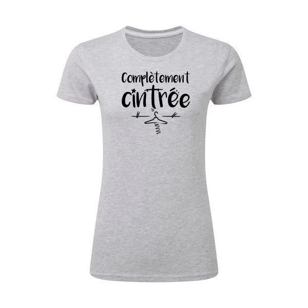 Complètement cintré  |Noir |T shirt original femme|SG