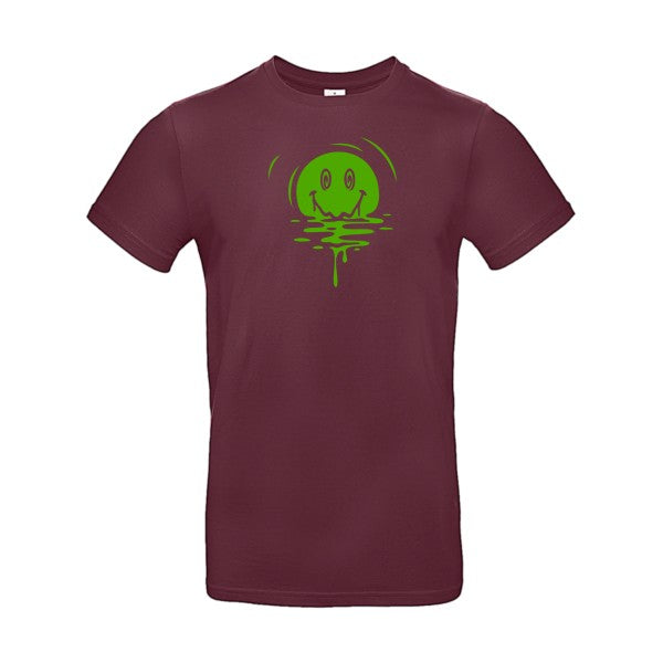 SUN SMILE flex Vert pomme B&C - E190 T-shirt|Burgundy||2XL