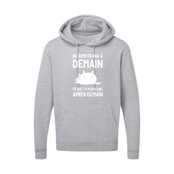 Ne remets pas à demain Blanc SG - Hooded Sweatshirt Sweat capuche