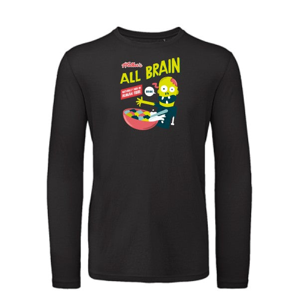 All brain | T-shirt original LSL Navy Blue 2XL