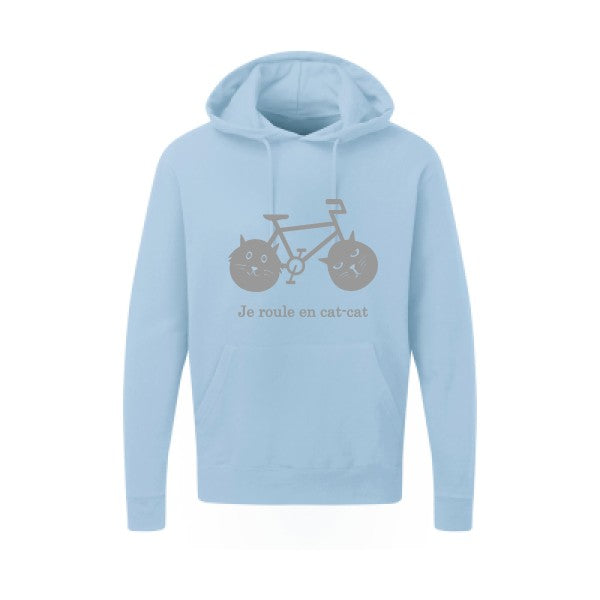 cat-cat bike Gris SG - Hooded Sweatshirt Sweat capuche