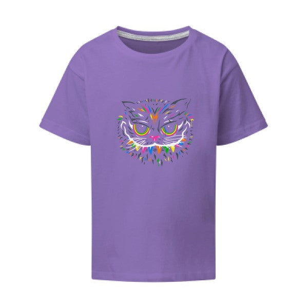 Le chat du Cheshire SG - Kids T-shirt enfant Aster Purple Taille 152 (11-12/2XL)