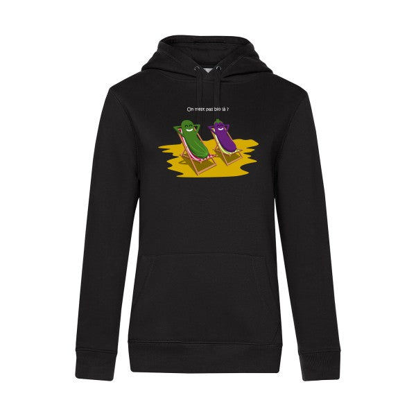 On n'est pas bio là ? RueDuTeeshirt Sweat capuche