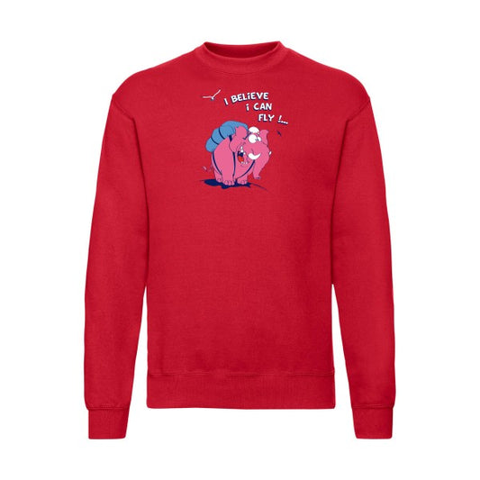 Just believe you can fly  Fruit of the loom 280 g/m² Sweat shirt