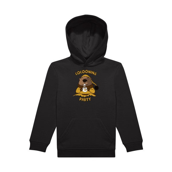 sweat capuche enfant Black Cocooning