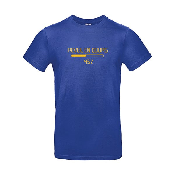 réveil en cours... loading...Flex jaune or - E190 T-shirt|Cobalt Blue||2XL