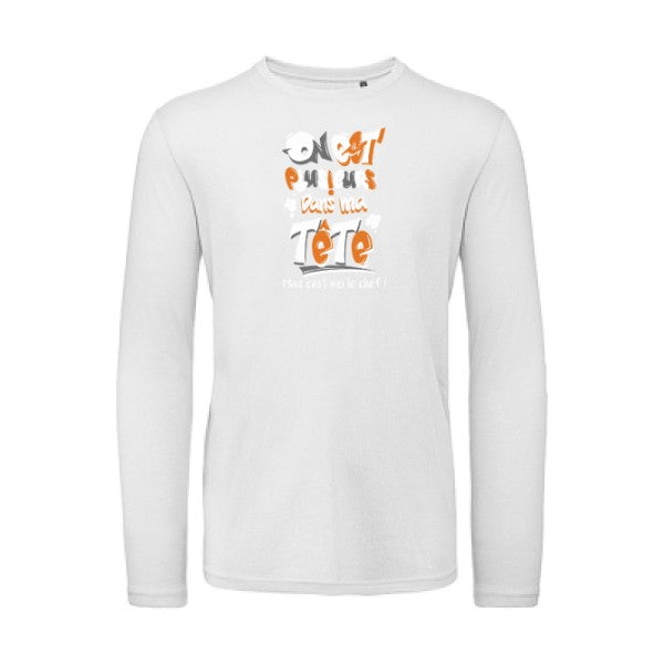 C'est moi le chef ! | T-shirt original LSL White 2XL