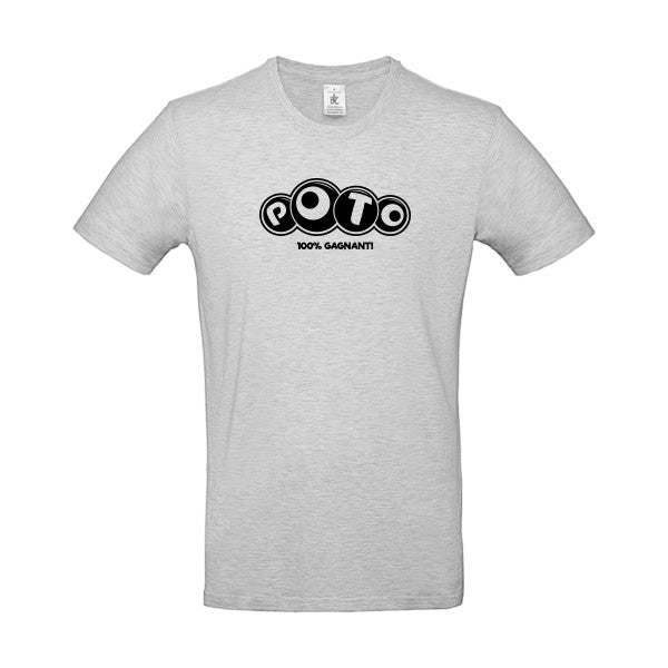 PotoFlex noir- T-shirt E190|Ash||2XL