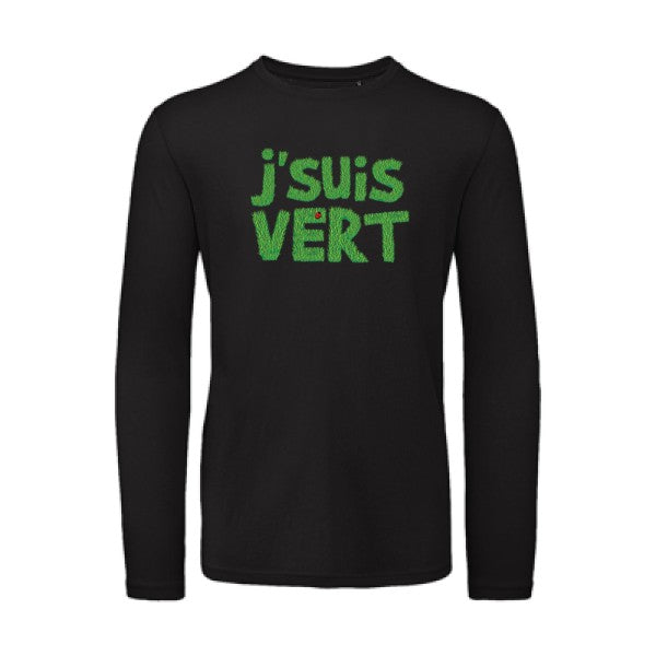 J'suis vert | T-shirt original LSL Black 2XL