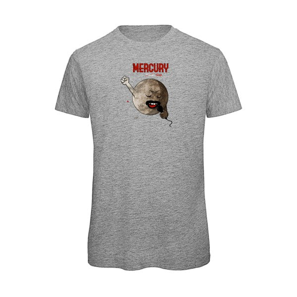 T-shirt humour original mercury T Shirt couleur Sport Grey