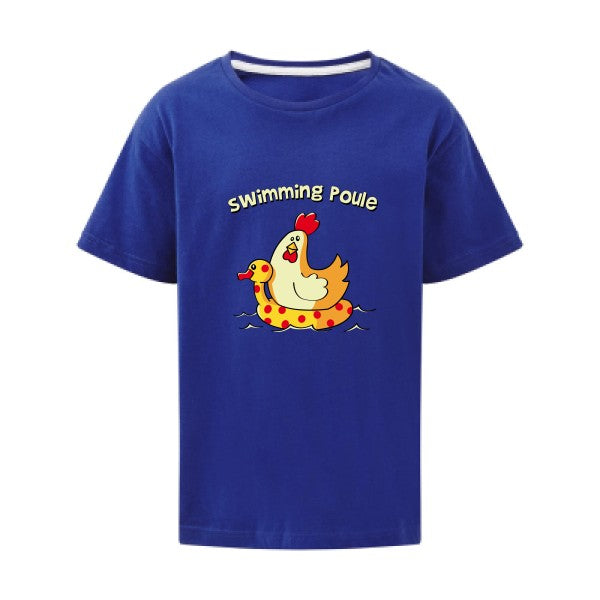 swimming poule SG - Kids T-shirt enfant Royal Blue Taille 152 (11-12/2XL)