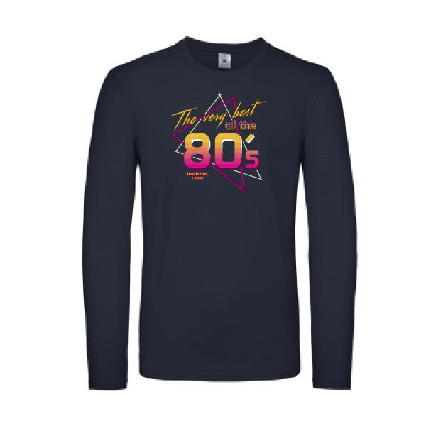 annee 80s B&C - E150 LSL T-shirt manches longues léger