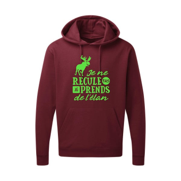 Prendre de l'élan Vert fluo SG - Hooded Sweatshirt Sweat capuche