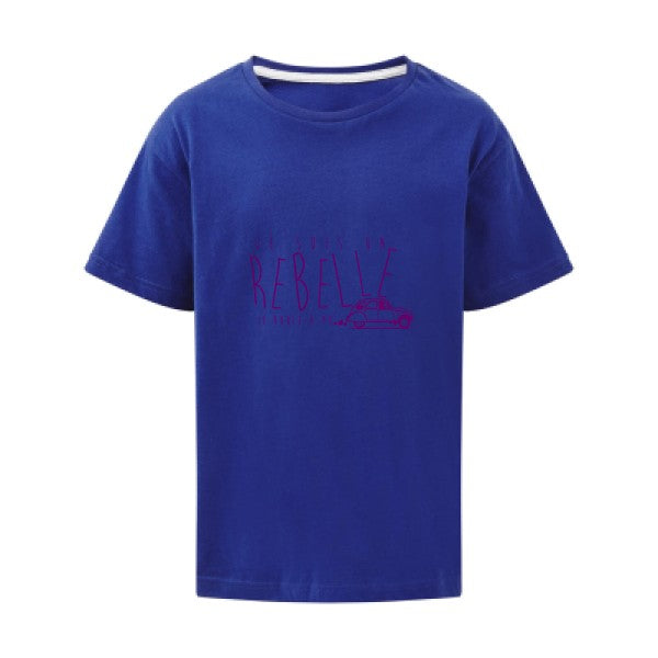 je suis un rebelle Flex Violet SG - Kids T-shirt enfant Royal Blue Taille 152 (11-12/2XL)