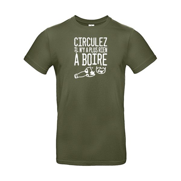 Circulez il n'y a plus rien à boire FLEX BLANC