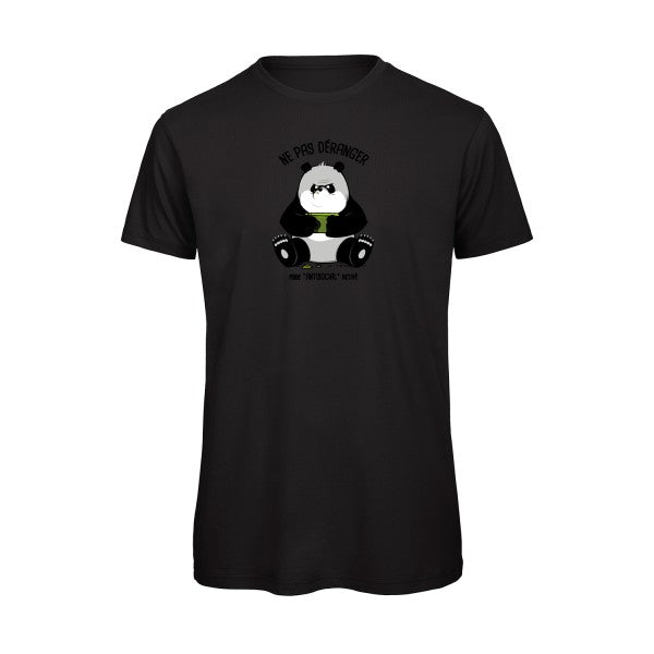 T-shirt humour original Ne Pas Deranger T Shirt couleur Black