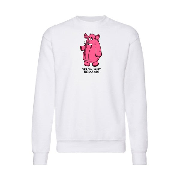 Pink elephant Fruit of the loom 280 g/m² Sweat shirt