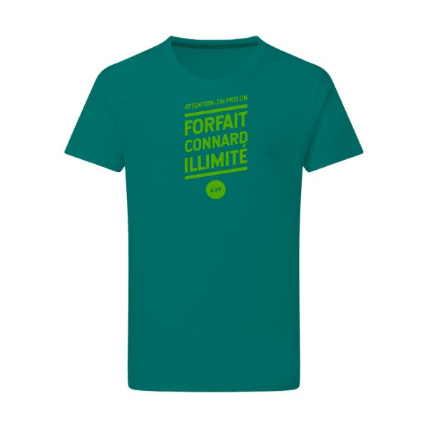 Forfait connard illimité - Flex Vert pomme Tshirt original Emerald Green  2XL