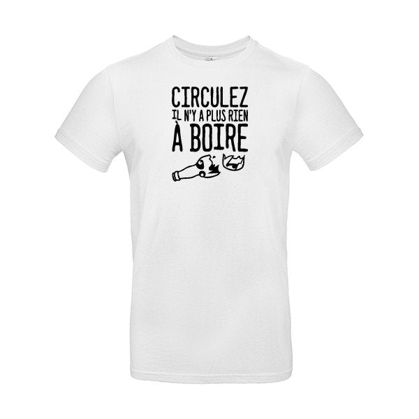 Circulez il n'y a plus rien à boire FLEX BLANC