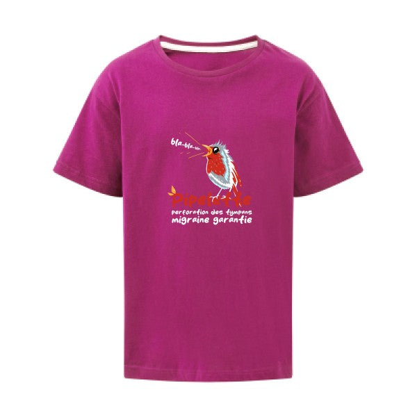 Pipelette  SG - Kids T-shirt enfant Dark Pink Taille 152 (11-12/2XL)