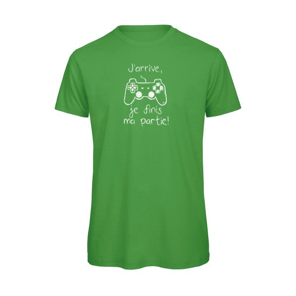 T-shirt humour original J Arrive T Shirt couleur Real Green